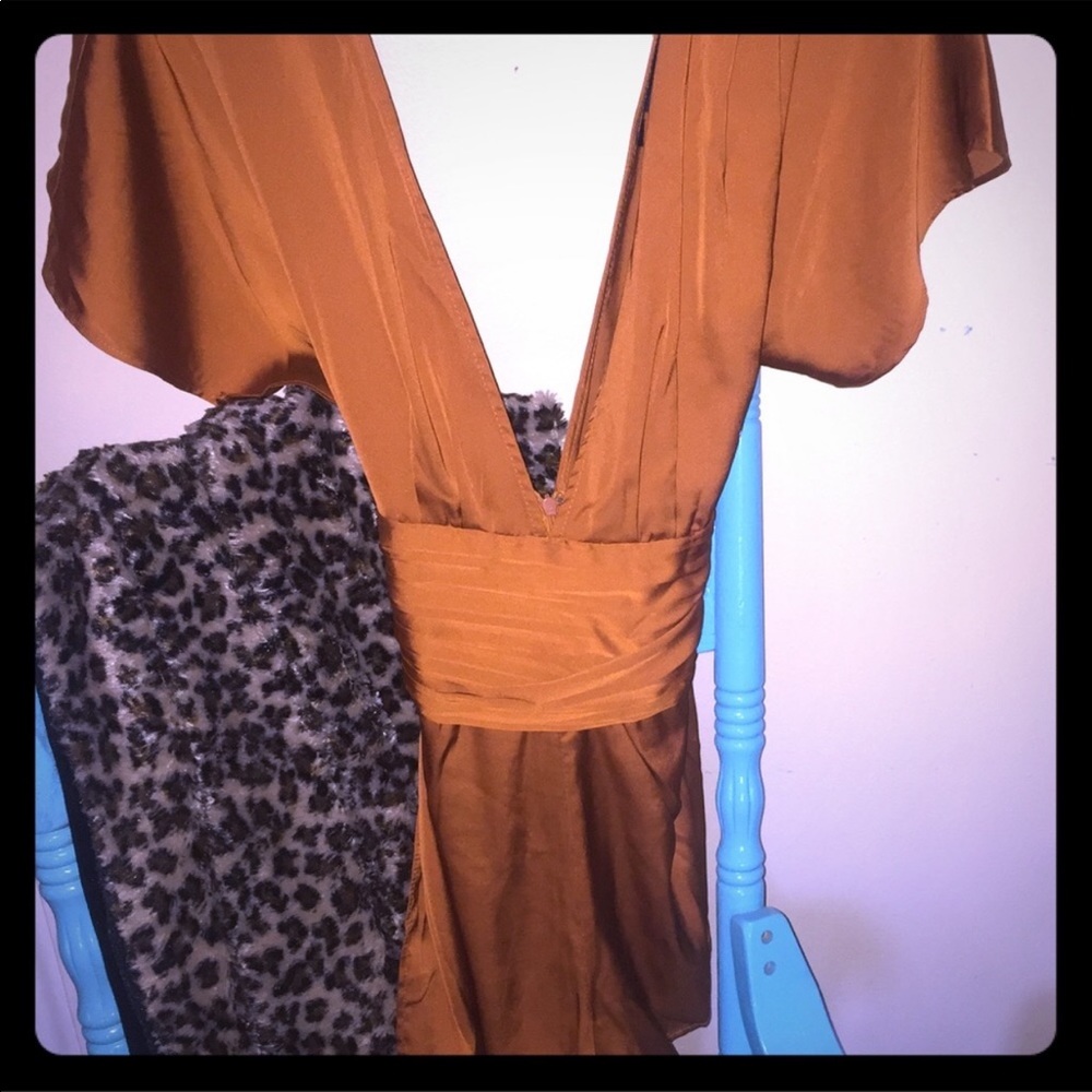 forever 21 satin romper. Never worn